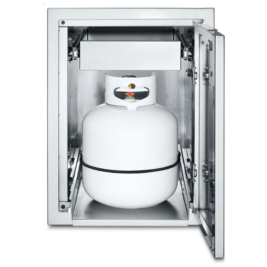 Crown Verity Infinite Series Large Built-In Cabinet: Propane Tank Holder & 1 Drawer