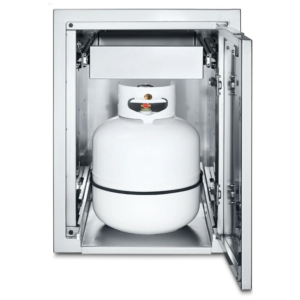 Crown Verity Infinite Series Large Built-In Cabinet: Propane Tank Holder & 1 Drawer
