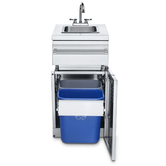 Crown Verity Infinite Series Modular Cabinet: Sink & Garbage Holder