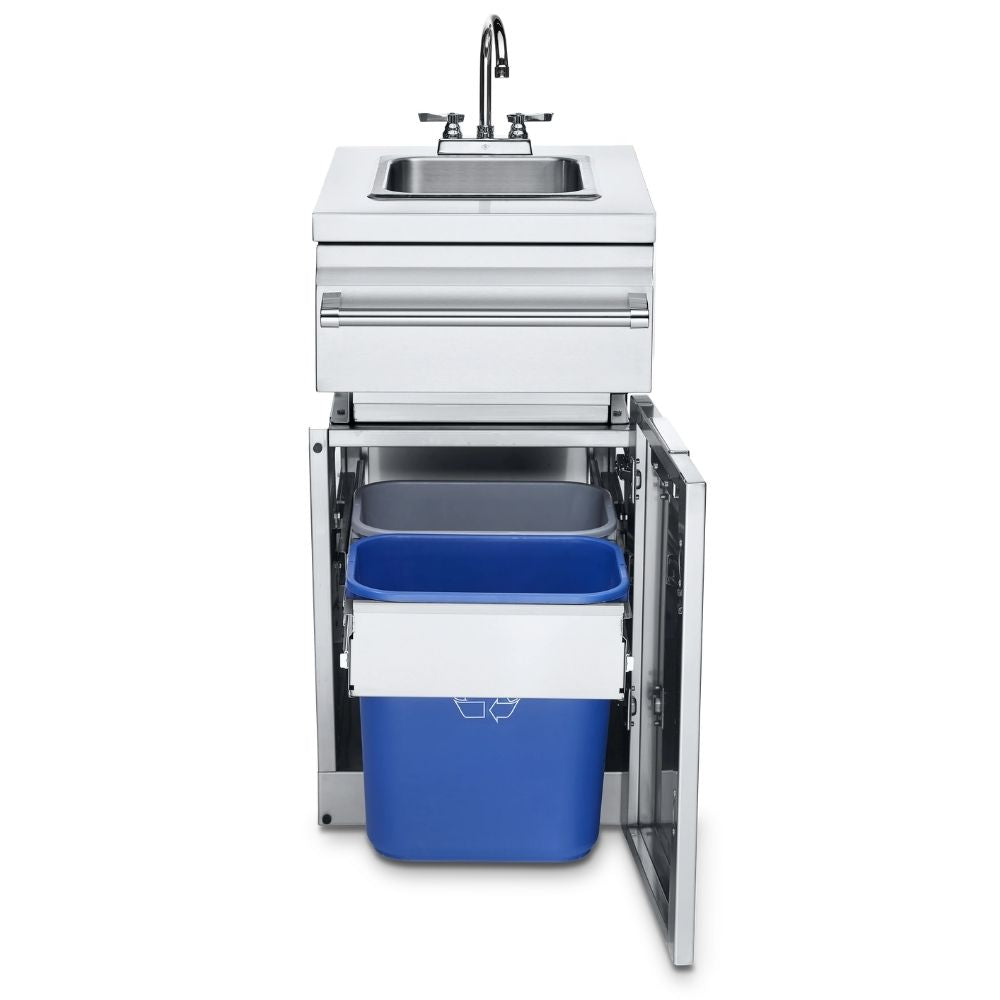 Crown Verity Infinite Series Modular Cabinet: Sink & Garbage Holder