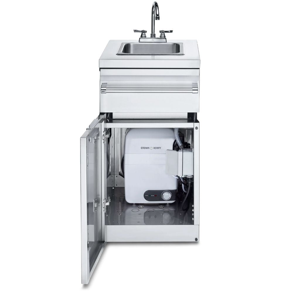 Crown Verity Infinite Series Modular Cabinet: Sink & Water Heater
