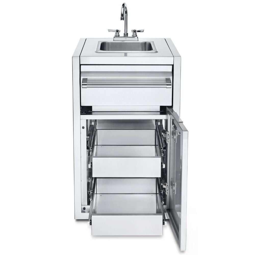 Crown Verity Infinite Series Small Built-In Cabinet: Sink & 2 Drawers