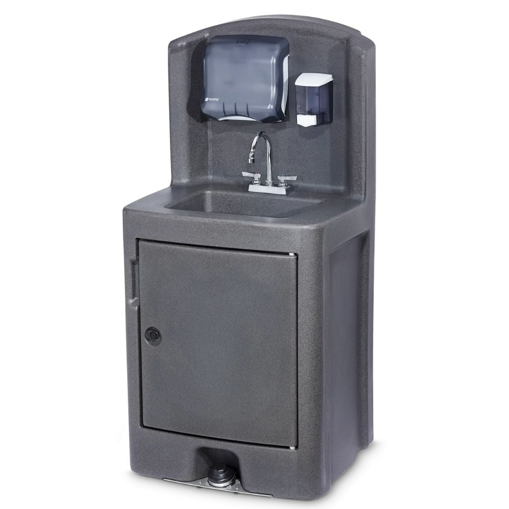 Crown Verity Portable Handwashing Sink: Hot & Cold Water