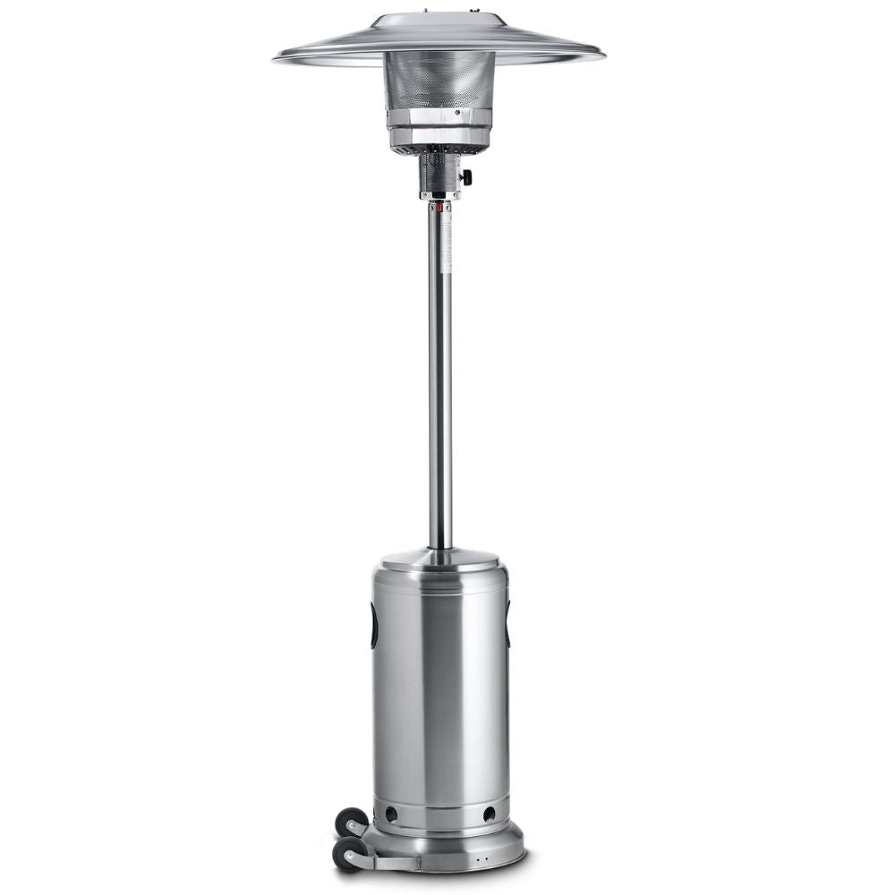 Crown Verity Propane Patio Heater: Stainless Steel