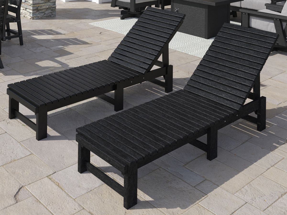 Adirondack Armless Chaise Lounge