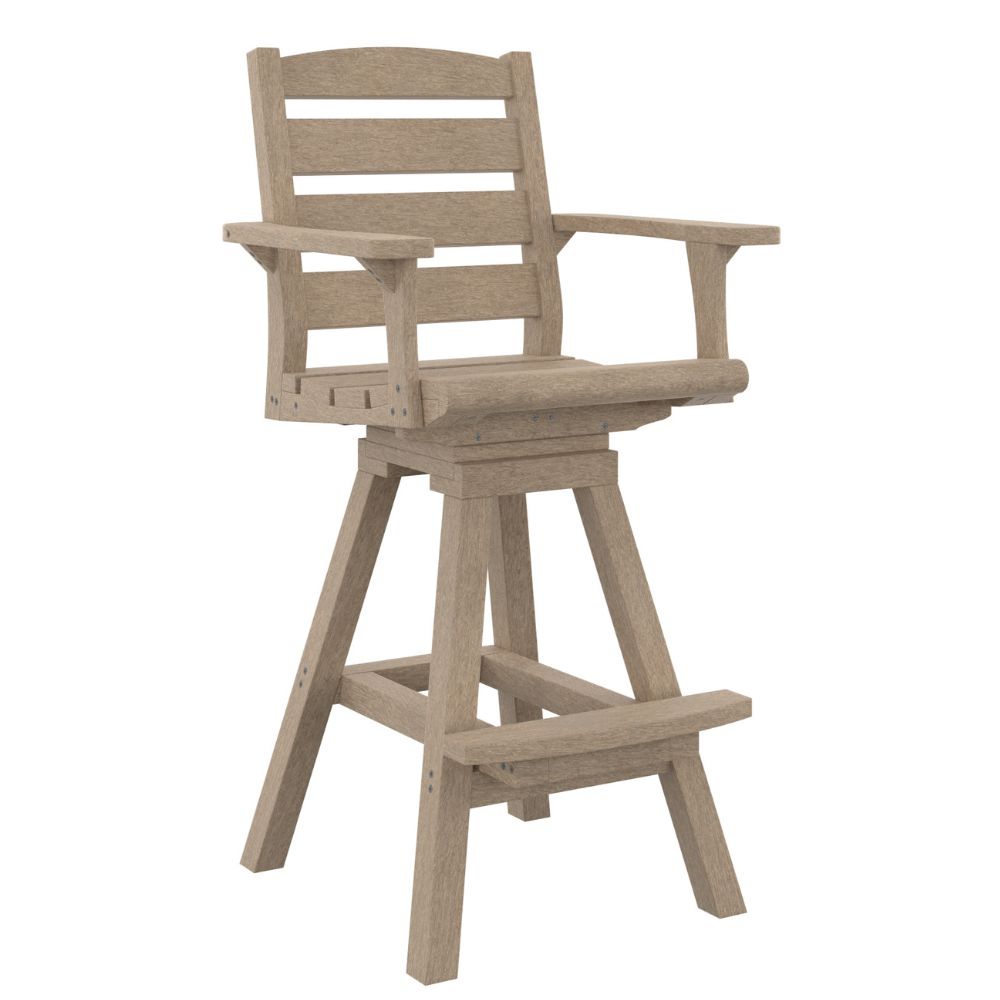 Napa Swivel Bar Arm Chair