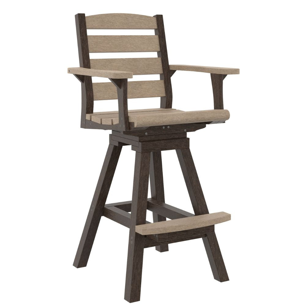 Napa Swivel Bar Arm Chair