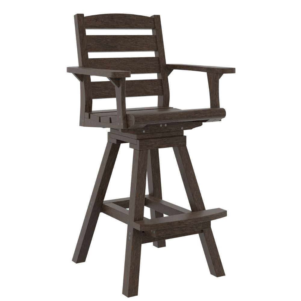 Napa Swivel Bar Arm Chair