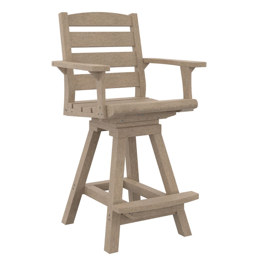 Napa Swivel Counter Arm Chair