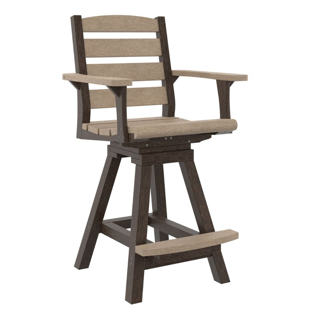 Napa Swivel Counter Arm Chair