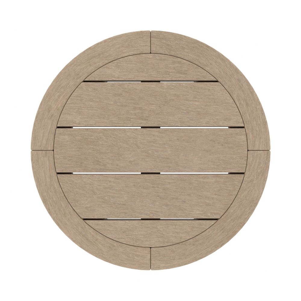 Round Adirondack End Table