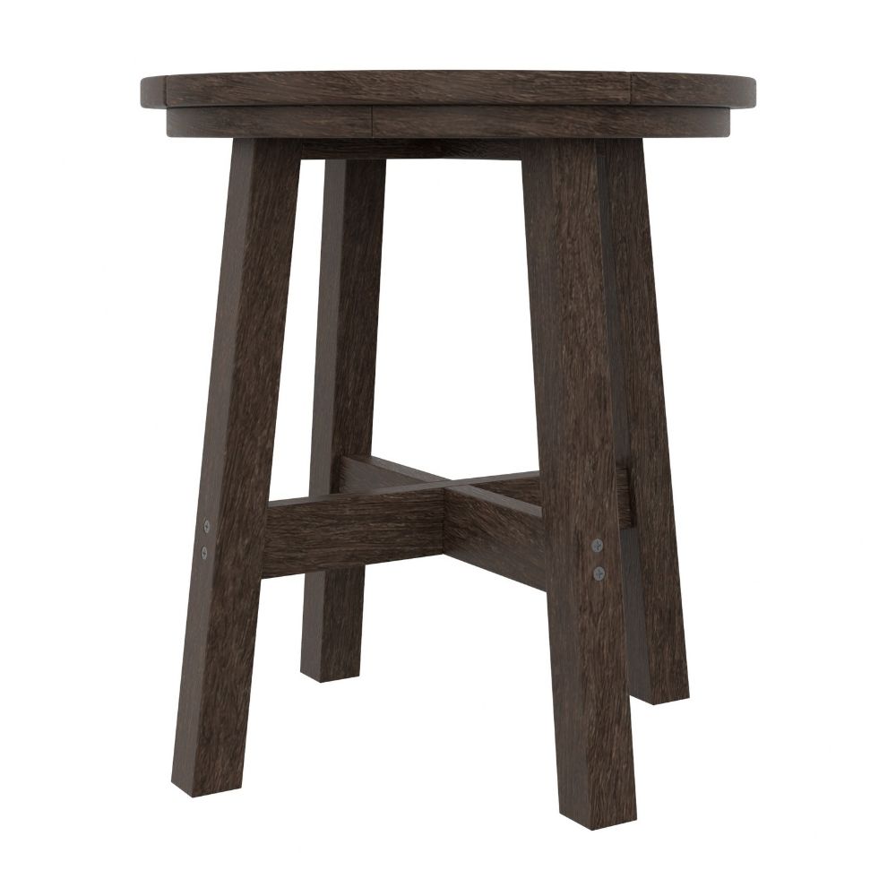Round Adirondack End Table