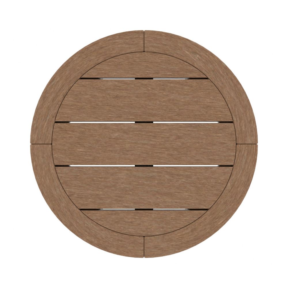 Round Adirondack End Table