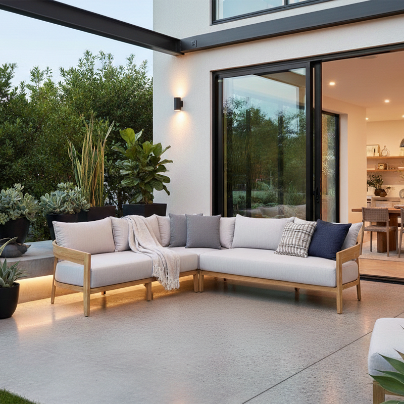 Calvo 3pc Sectional - Cast Silver