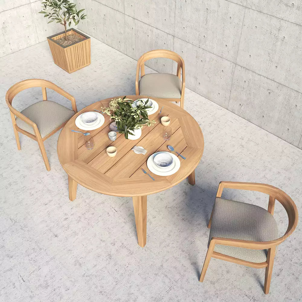 Tribecca 51" Round Dining Table