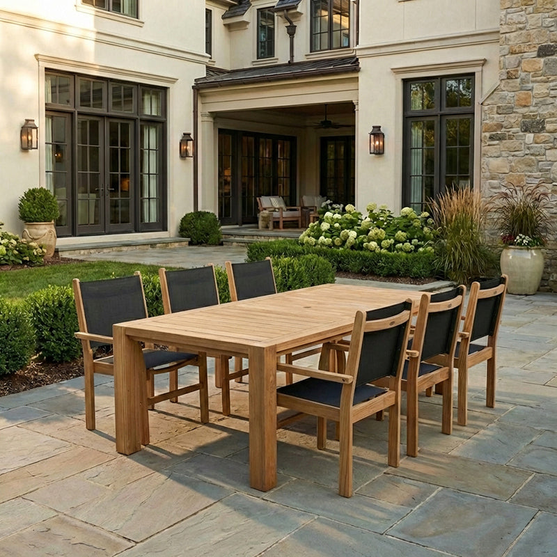 Captiva 9pc Teak Dining Set