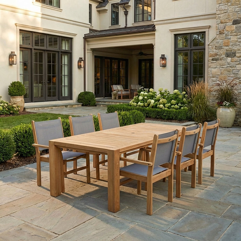 Captiva 9pc Teak Dining Set