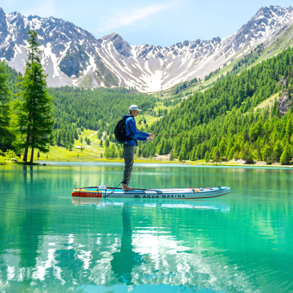 CASCADE 11'2" All Around Inflatable Hybrid Stand Up Paddle Board and Kayak