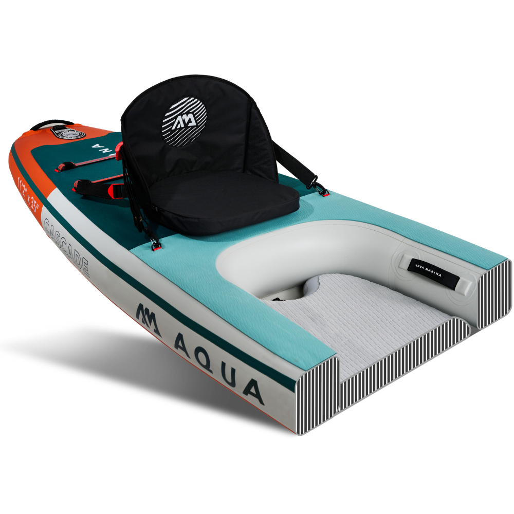 CASCADE 11'2" All Around Inflatable Hybrid Stand Up Paddle Board and Kayak