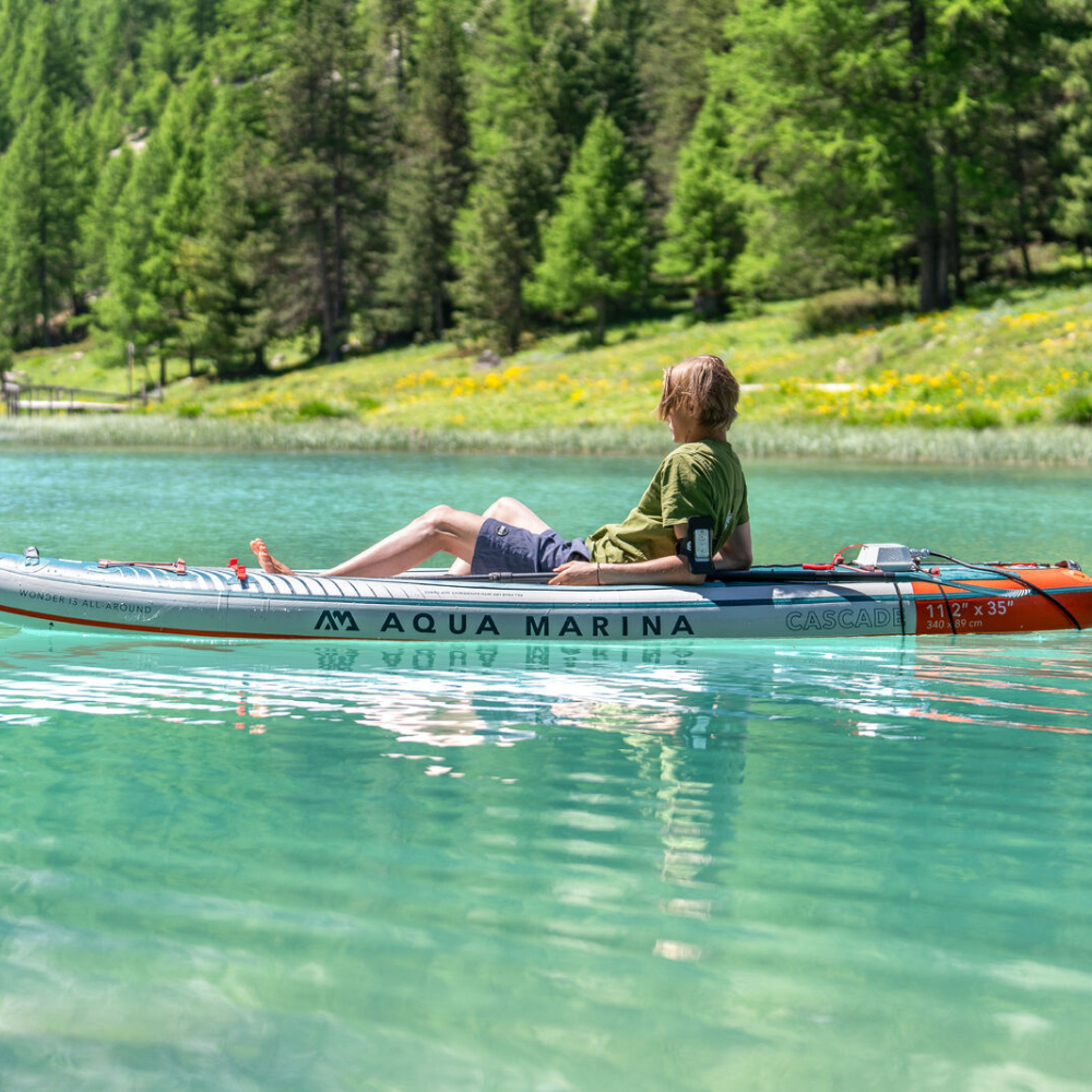 CASCADE 11'2" All Around Inflatable Hybrid Stand Up Paddle Board and Kayak