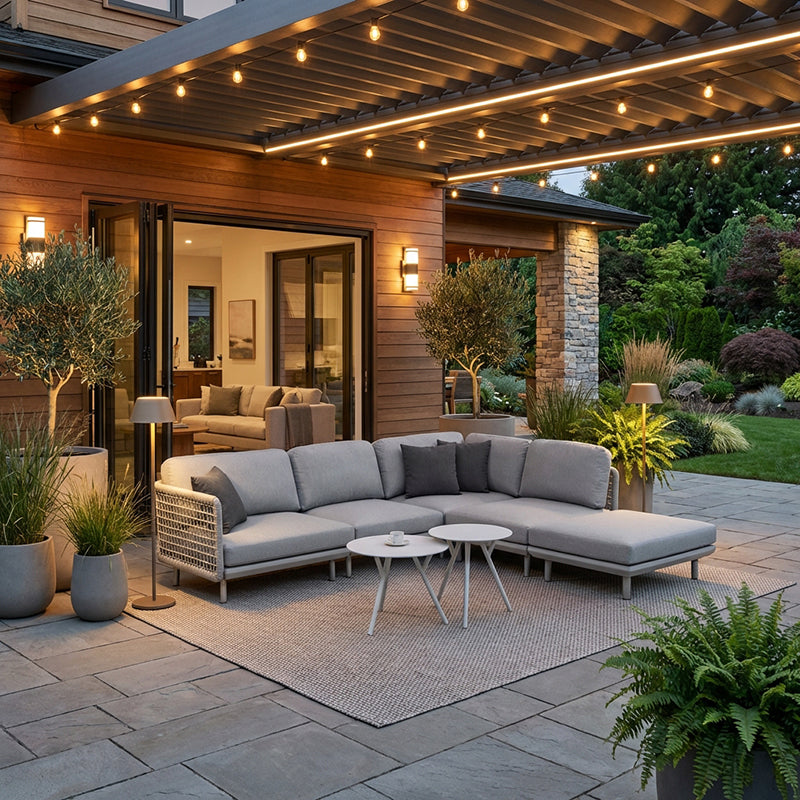 Club Collection 5pc Sectional