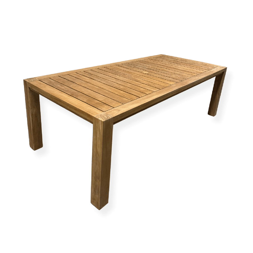 Comfort 43" x 96" Rectangular Teak Dining Table