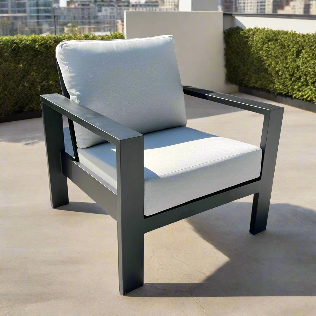 Cove Club Chair - Light Grey