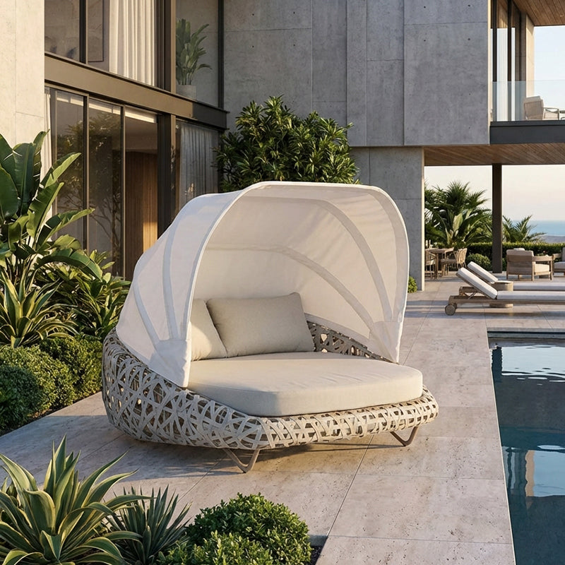 Curl Collection Daybed with Canopy