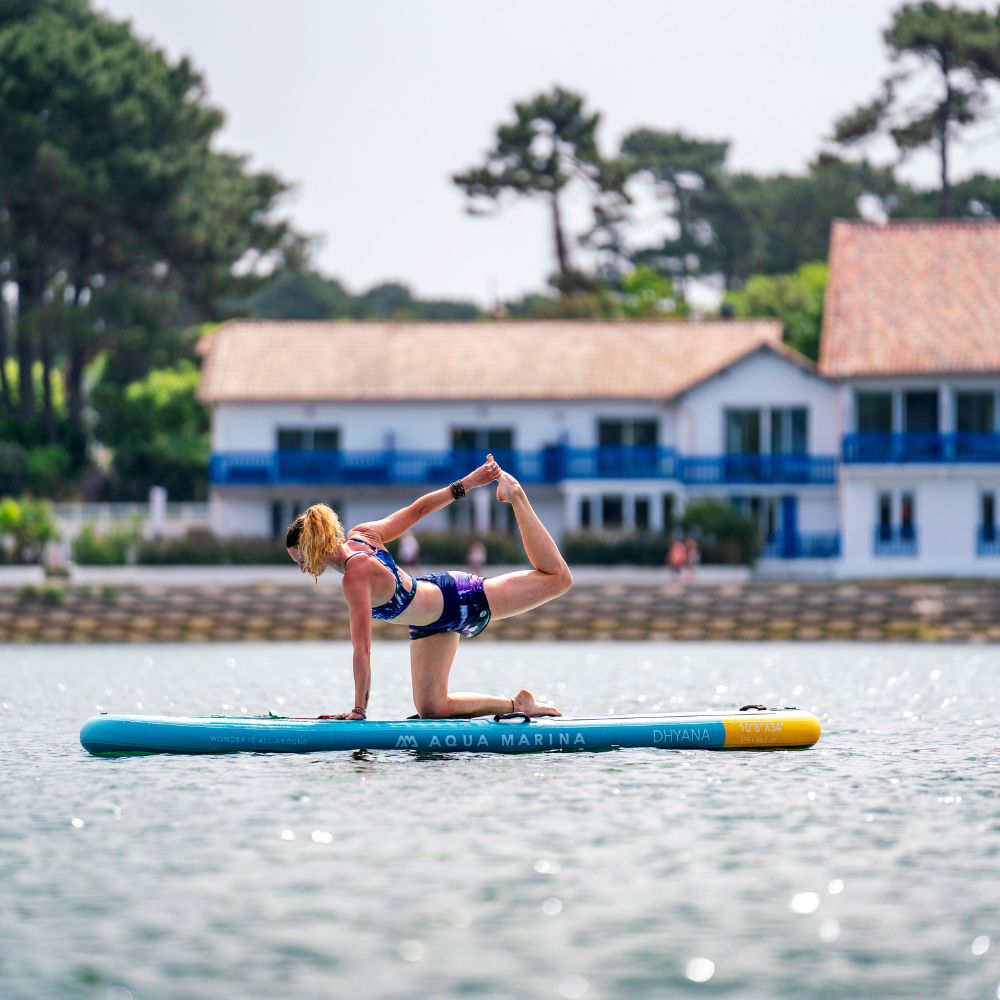 DHYANA: Fitness 10' 8" Inflatable Stand Up Paddle Board (iSup)