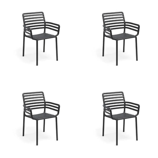 Doga Dining Arm Chair - Set of 4