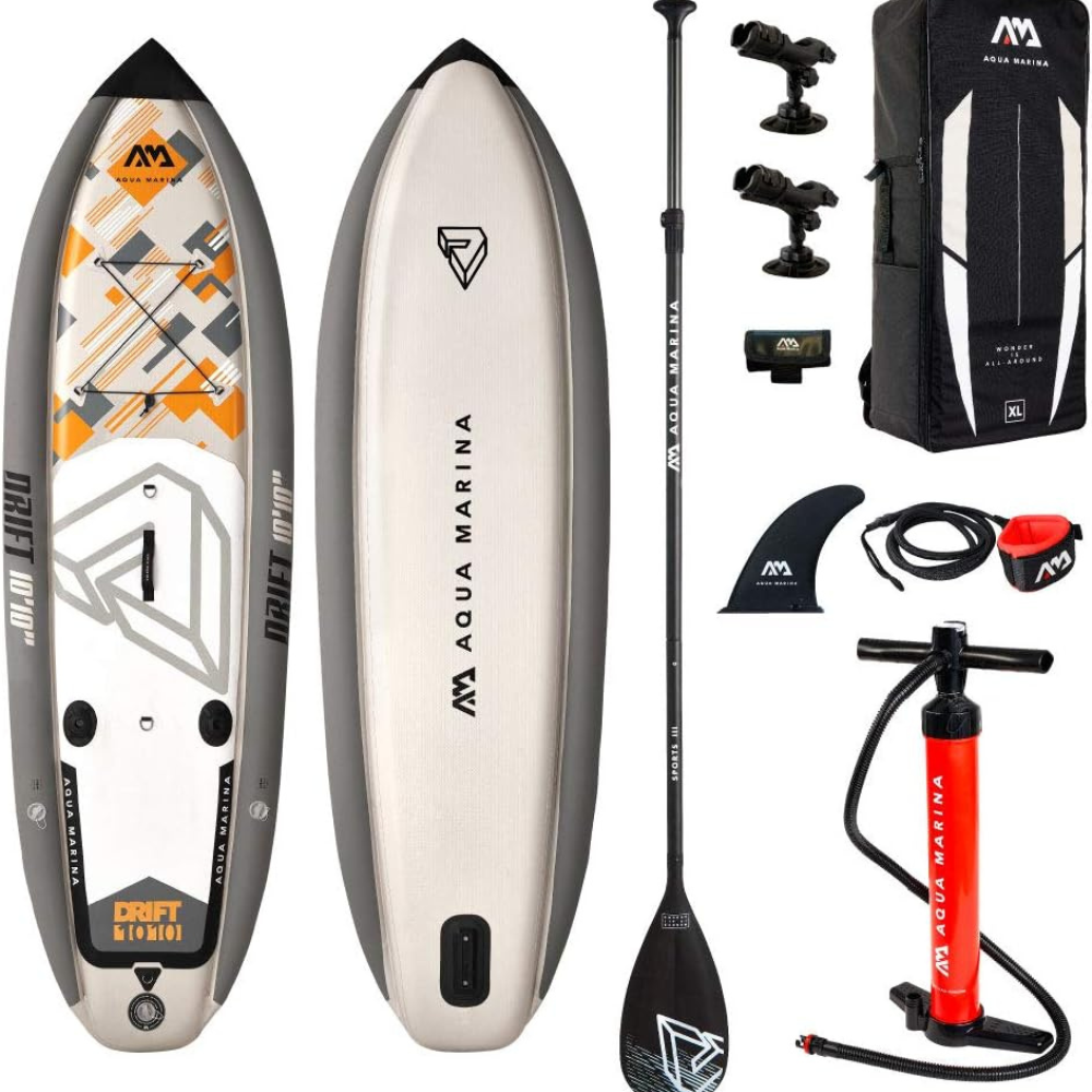 DRIFT 10'10" Fishing Inflatable Stand Up Paddle Board