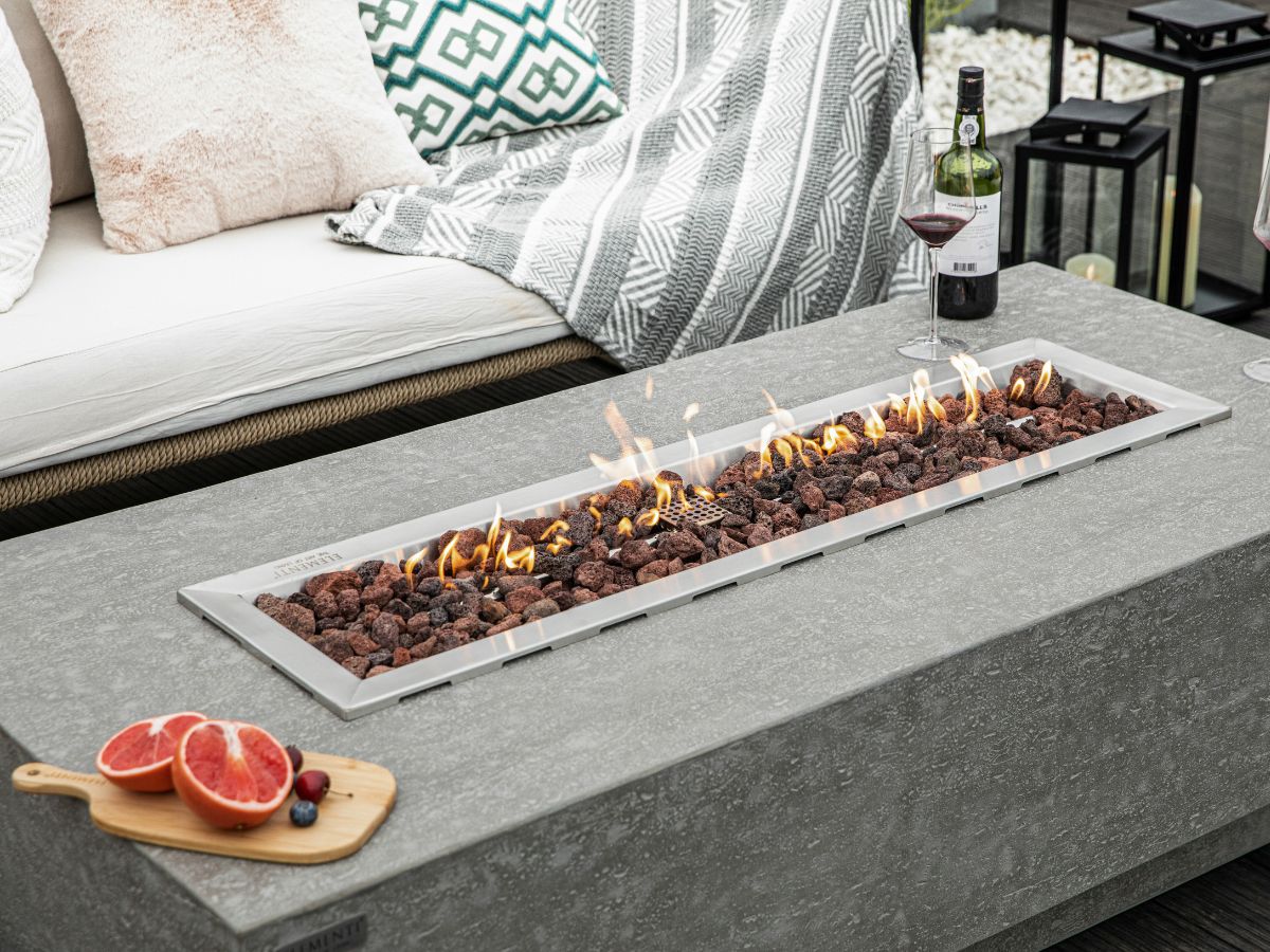 Kingsale Cast Concrete Fire Table