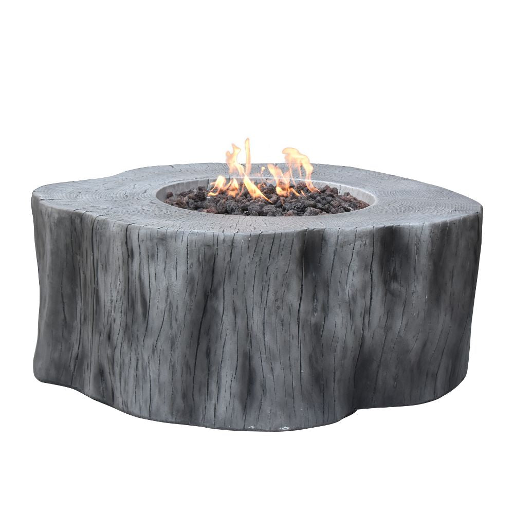 Manchester Classic Grey Cast Concrete Fire Table