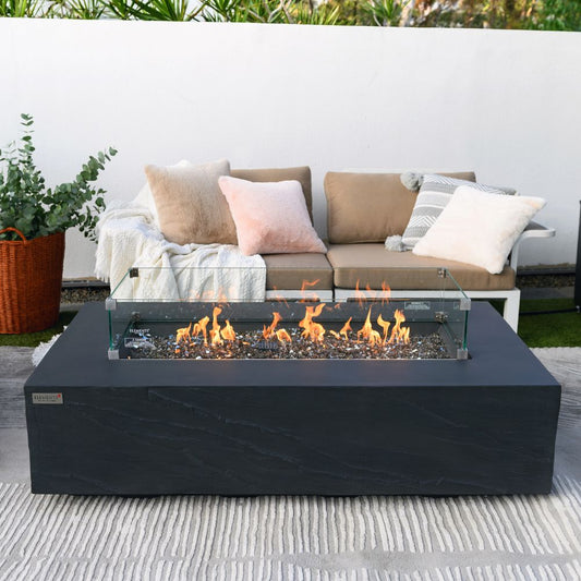 Cape Town Cast Concrete Fire Table