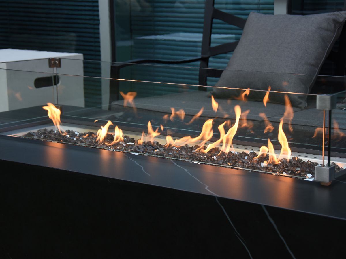 Varna Porcelain Fire Table