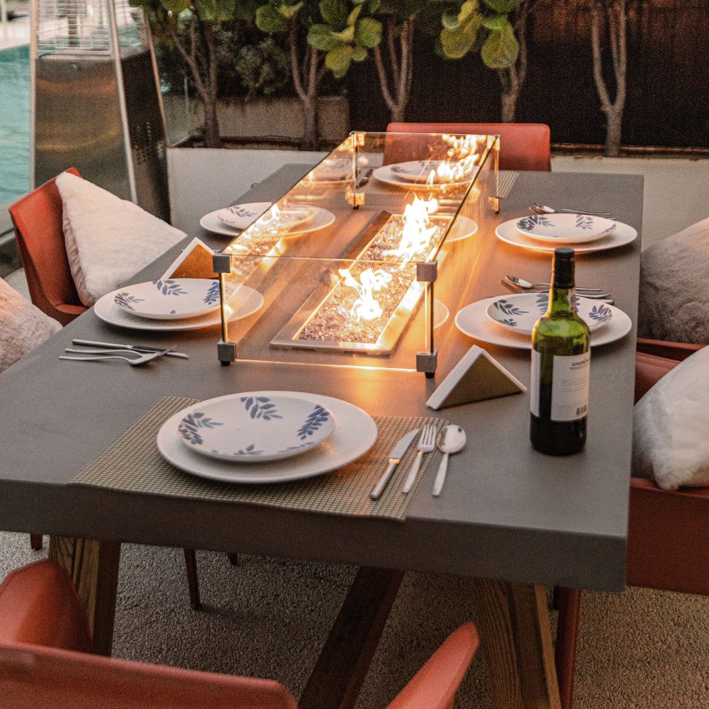 Sonoma Dining Height Fire Table