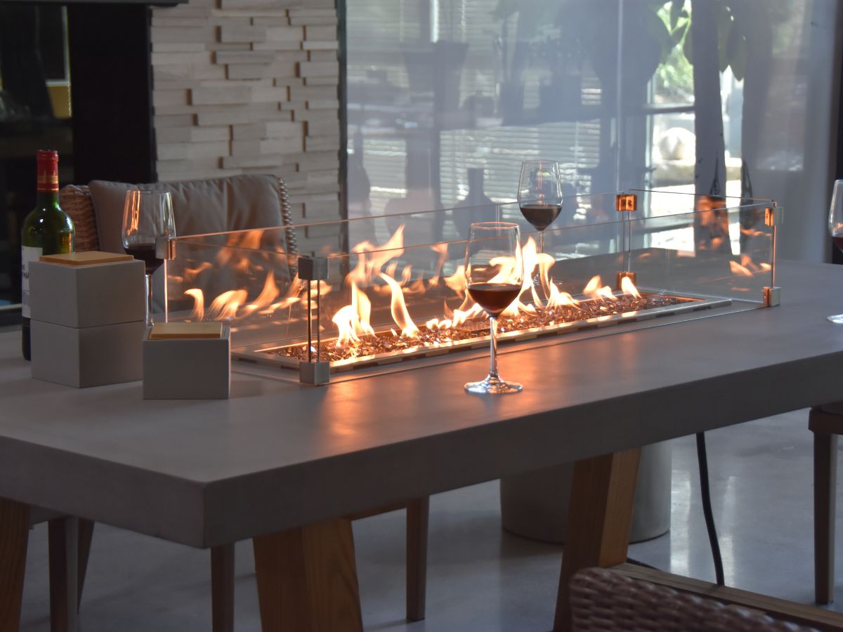 Sonoma Dining Height Fire Table