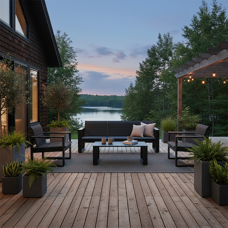 Evee 4pc Sofa Club Set