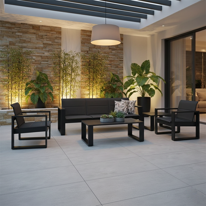 Evee 4pc Sofa Club Set