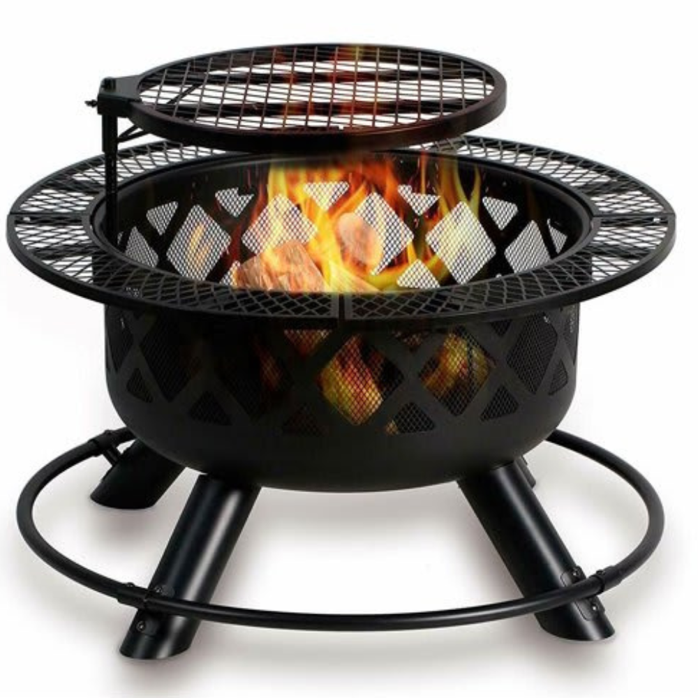 Fire Pit with Grill