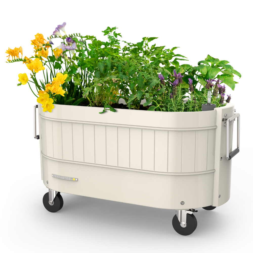 Garden Bed with Self-Watering System