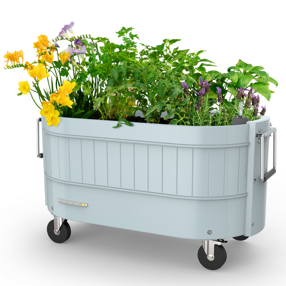 Garden Bed with Self-Watering System