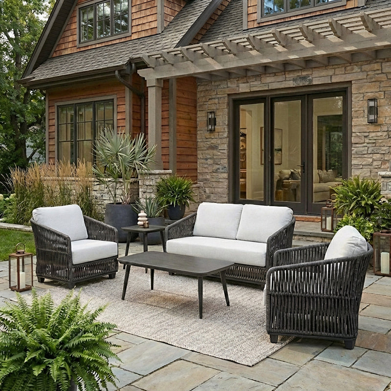 Gemelli 3pc Club Set with Loveseat