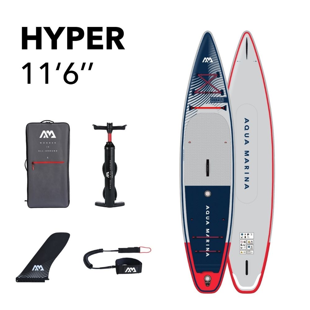 HYPER 11'6" Touring Inflatable Stand Up Paddle Board