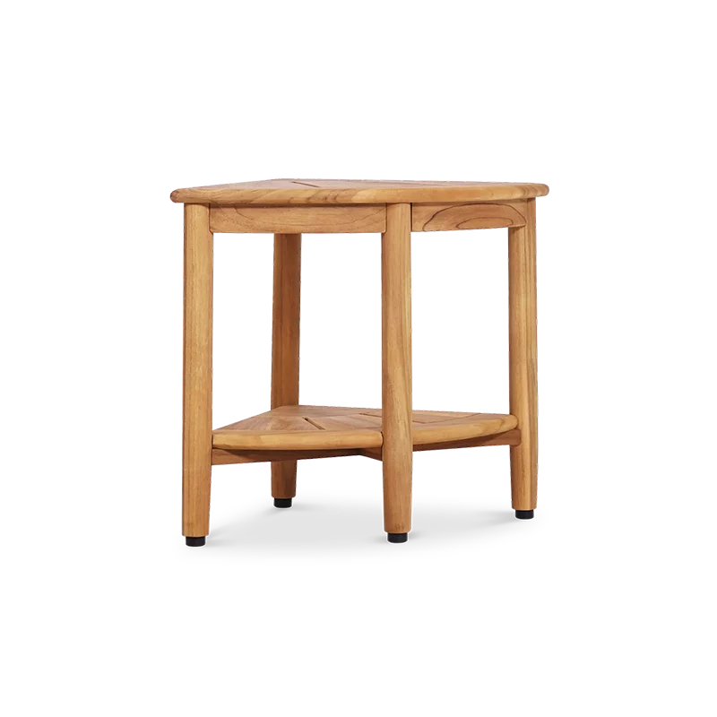 Haven Teak Corner Stool