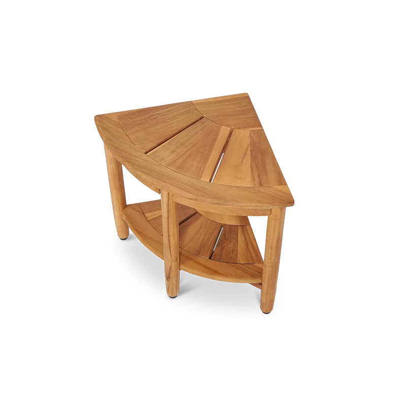Haven Teak Corner Stool