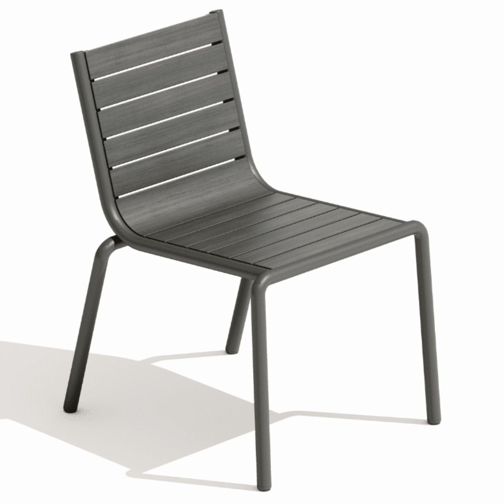 Island Faux Wood Dining Side Chair - Set of 4