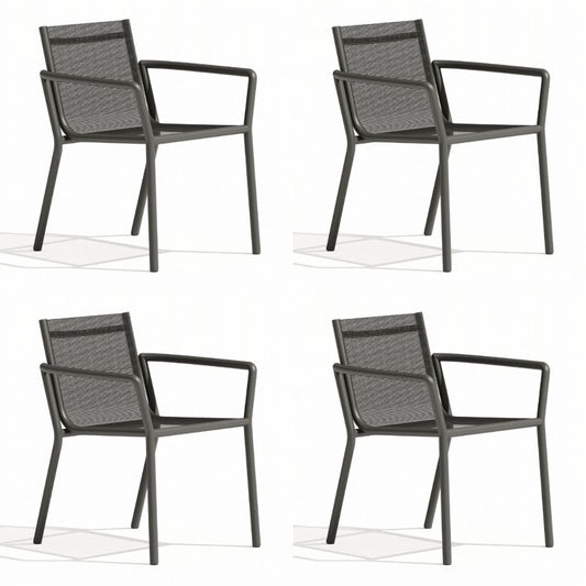 Island Sling Dining Arm Chair - Set of 4