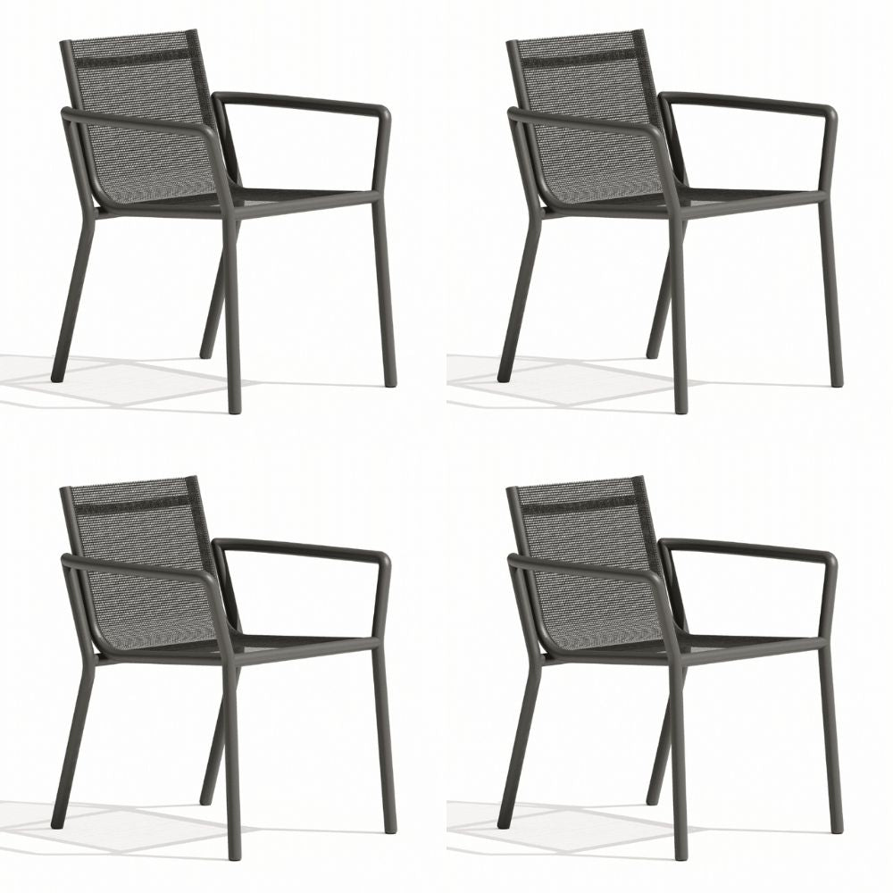 Island Sling Dining Arm Chair - Set of 4