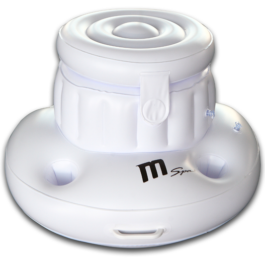 Inflatable Ice Box and Snack Holder